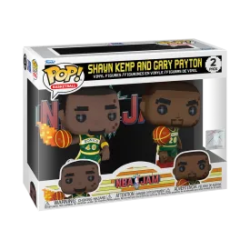 Shawn Kemp and Gary Payton