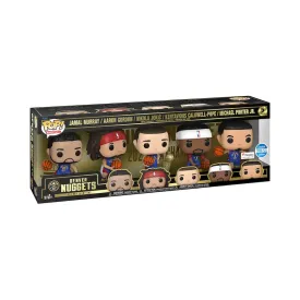 Denver Nuggets Funko 2023 NBA Finals Champions POP! Five-Pack With Trophy